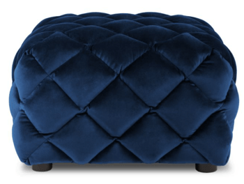 Exclusive design stool "Flandrin" - royal blue