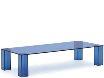 Design Couchtisch „Dilaria“ Blau - 140 x 60 cm