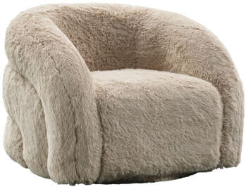 Swivel design armchair "Arcus" Sand