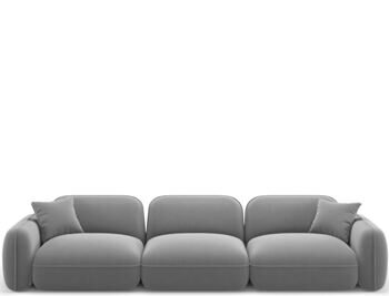 4-Sitzer Designer Sofa „Lucien“ - Samtbezug Casino