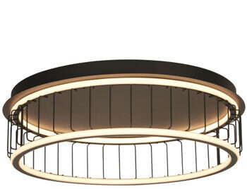 Dimmbare LED Design Deckenlampe „Circolo“ Ø 60 cm