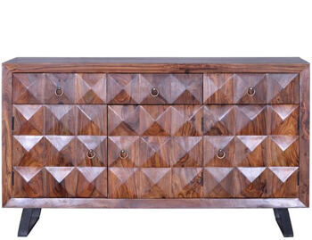 Handgefertigtes Sideboard „Agra“ 3-türig