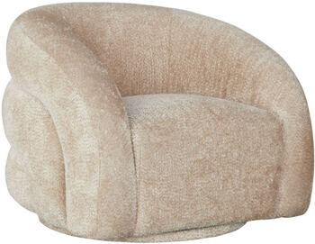 Swivel design armchair "Arcus" Lovely Beige