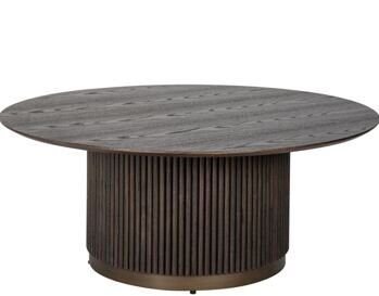 Round design coffee table "Luxor" Ø 100 cm