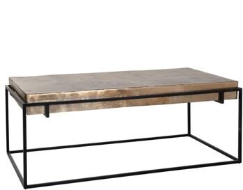 Design coffee table "Calloway" 123 x 68 cm