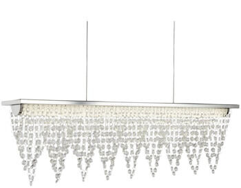 Exclusive LED design hanging lamp "Drape"