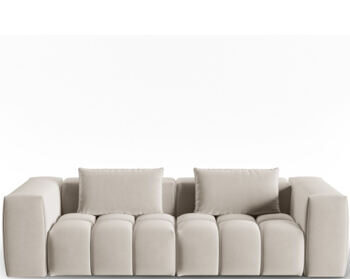 3-Sitzer Designer Sofa „Lorella“ - Samtbezug