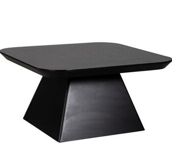 Design Couchtisch „Bonvoy“ 70 x 70 cm, Schwarz