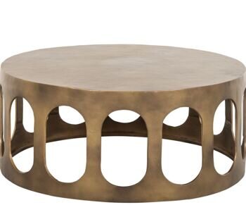 Design coffee table "Du Pont" Ø 86 cm