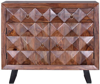 Handgefertigtes Sideboard „Agra“ 2-türig