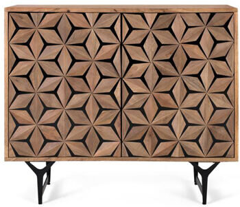 Design Sideboard „Mysore“ 4-türig, 90 x 76 cm