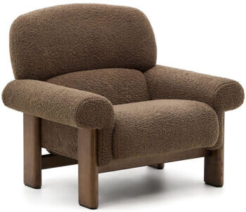 Design armchair "Cabano" Brown