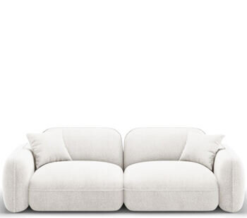 3-Sitzer Designer Sofa „Lucien“ - Samtbezug Bubble