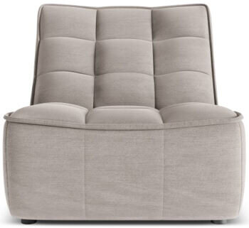 Design armchair "Moni", textured fabric