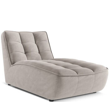 Design Chaiselongue „Moni“, Strukturstoff