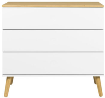 Chest of drawers Dot White 90 x 79 cm