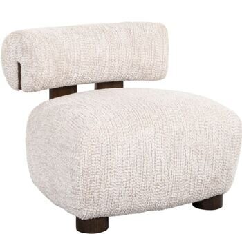 Design armchair "Arabella" - Lovely Cream