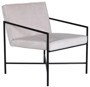 Design armchair "Rakel" - Beige