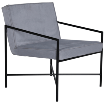 Design armchair "Rakel" - Gray