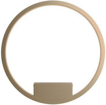 LED Design Wandlampe „Rim Gold“ Ø 40 cm