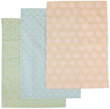 Set of 3 tea towel "Frostes Deco" 70 x 50 cm