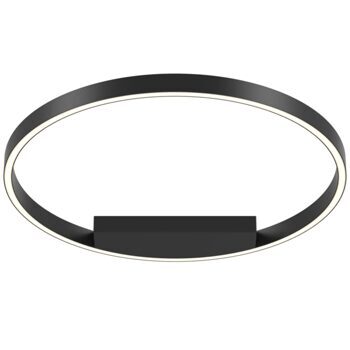 LED Deckenlampe „Rim Schwarz“ Ø 60 cm