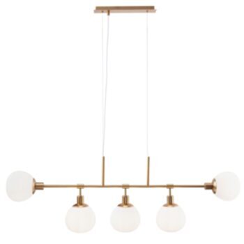 Hanging lamp "Erich" Gold 120 cm