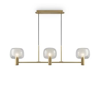 Pendant lamp "Vision", 3 flame - 104 x 29-154 cm