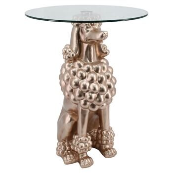 Design side table "Poodle" Ø 48.5 x 64 cm