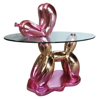 Design side table "Usha", 79 x 67 cm