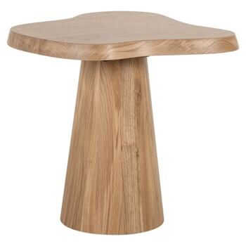 Solid wood design side table "Riva" 50 x 50 cm