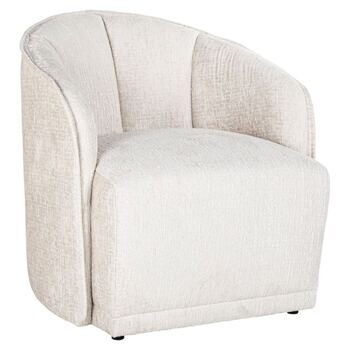 Design armchair "Maryse" - Cream Fusion