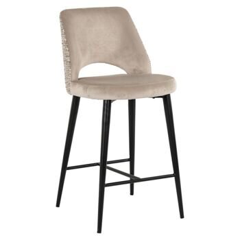 Design bar chair "Tabitha", seat height 66 cm, Trendy Nature