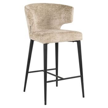 Design bar chair "Taylor" Sand, seat height 67 cm