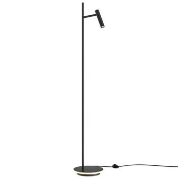 LED Stehlampe „Estudo“, Schwarz