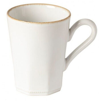 Tall coffee mug 340 ml "Luzia" (6 pieces) - White