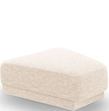 Design Sitzpouf „Miley“ 83 x 78 cm - Chenille