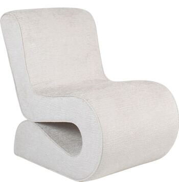 Design armchair "Frankie" Cream Fusion