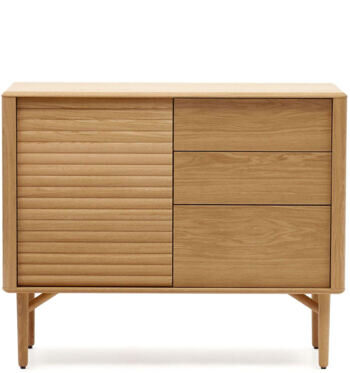 Design Sideboard „Lennon“ Eiche Natur, 1-türig