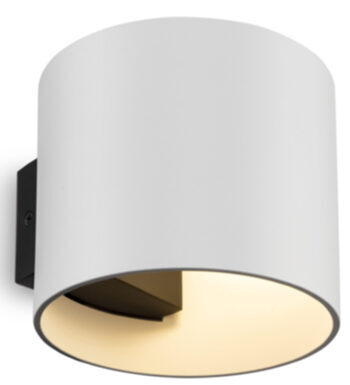 set of 2 wall lamp "Rond" White (2 pieces)