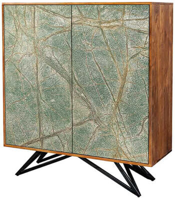 Design Highboard „Mountain Soul“, Naturstein - 100 x 120 cm