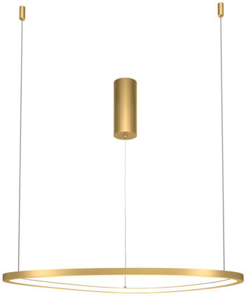 LED Design Pendellampe „Glint“ Gold, Ø 60 cm