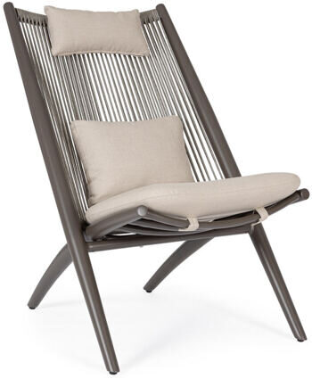 Outdoor Design Sessel „Aloha“, Cocoa