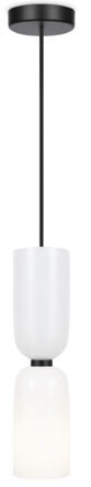 Design pendant lamp "Memory" - white